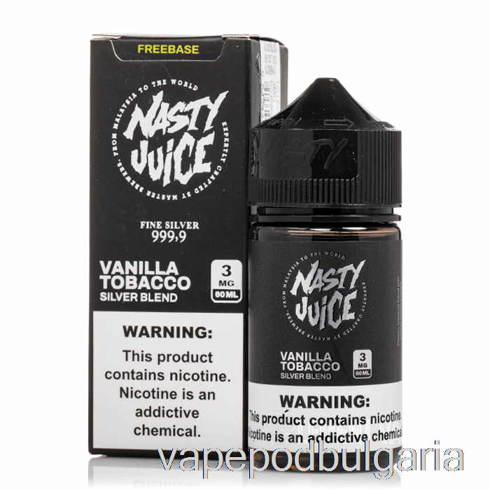 Vape Bulgaria Silver Blend - гаден сок - 60ml 0mg